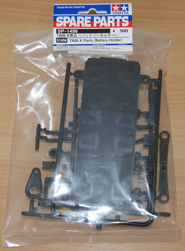 Tamiya 51456 TA06 K Parts (Battery Holder), (TA-06/TA06 Pro/TA06R/TA06 MS), NIP