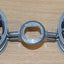 Tamiya 58385 BMW 320si WTCC 2006/TT01/TT02, 0446186/10446186 Wheel (2 Pcs.), NEW