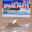Tamiya 50592 5mm Ball Connector (10 Pcs.), (Hot Shot/Boomerang/Fox/Thunder Shot)