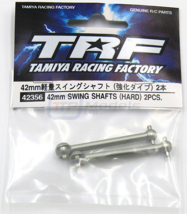 Tamiya 42356 42mm Swing Shafts (Hard) 2 Pcs. (TT02 Type-SR/TB Evo 6/7), NIP