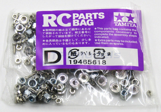 Tamiya 56314 Knight Hauler, 9465618/19465618 Screw Bag D, NIP