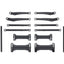 Tamiya 51634 CC-02 J Parts (Body Mounts/Posts) (2 Pcs.), (CC02/Merc G500), NIP