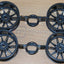 Tamiya 58508 VW Scirocco GT24-CNG/TT01E/TT02 9335628/19335628 Wheel Bag (4 Pcs.)