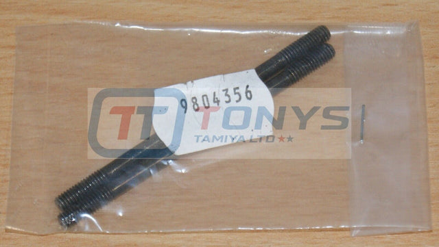 Tamiya 43532 Nitrage 5.2, 9804356/19804356 4x70mm Threaded Shaft (2 Pcs.), NIP