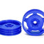 Tamiya 54680 2WD Buggy Front Star-Dish Wheels (Blue), (Dyna Storm/DT02/*53085)