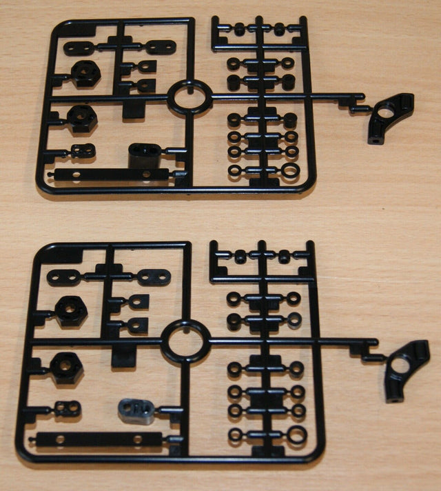 Tamiya 58463 FF03 PRO Chassis Kit/FF-03, 9115283/19115283 J Parts (2 Pcs.), NEW