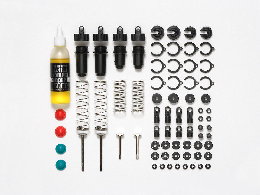 Tamiya 54567 DT-03 CVA Oil Damper/Shock Set (DT01/DT02/DT03/DF02/TT02B ...