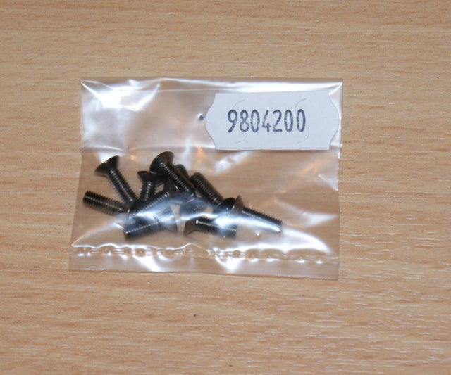 Tamiya 9804200/19804200 3x10mm Countersunk Head Screw (10 Pcs.), NIP