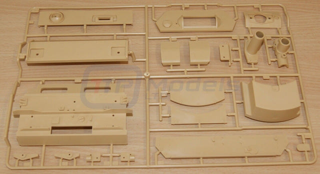 Tamiya 56025/56026 Panzerkampfwagen IV, 9005913/19005913 D Parts (Rear Panel)