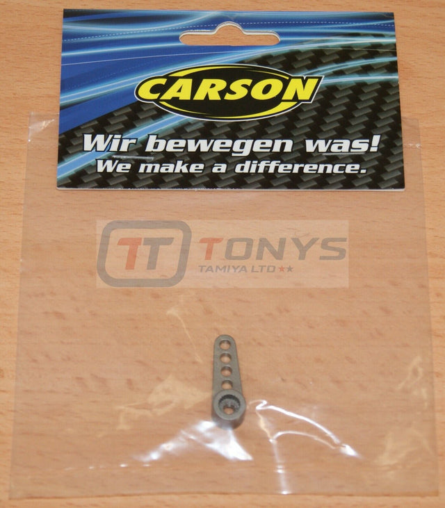 Carson 500503051 Aluminum 20mm Direct Servo Horn (25T Futuba) (Tamiya), NIP