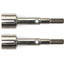 Tamiya 50808 TG10 Long Wheel Axle (2 Pcs.) (WR02/WR02G/Wild Willy 2/GF-01/TT02T)