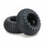 Tamiya 54953 ST Block Front Bubble Tires (Soft/2 Pcs.), (Comical Avante/GF-01CB)