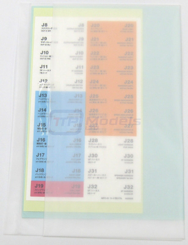 Tamiya 56334 Mercedes-Benz Actros 1851, 9495770/19495770 Decals/Stickers, NIP