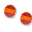 Carson 500907039/C907039 1:14 Truck/Trailer 3 Section Tail-Lights, (For Tamiya)