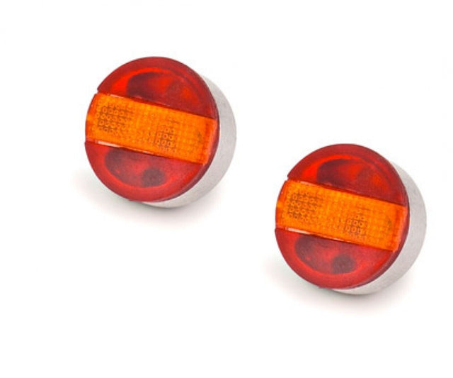 Carson 500907039/C907039 1:14 Truck/Trailer 3 Section Tail-Lights, (For Tamiya)