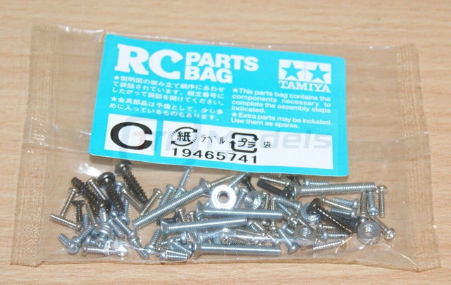 Tamiya 56319 3 Axle Reefer Trailer, 9465741/19465741 Screw Bag C, NIP