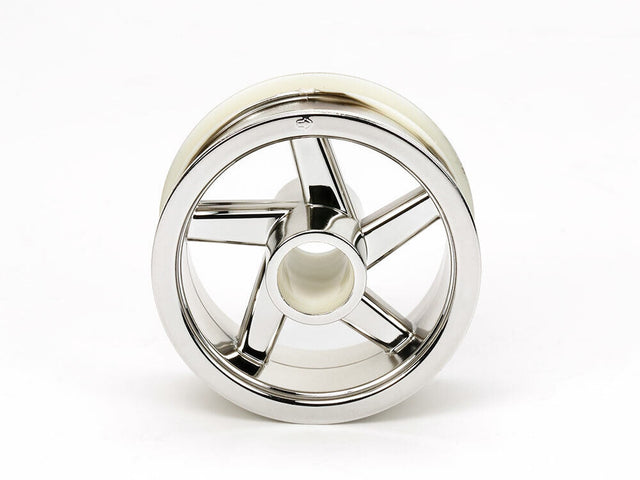 Tamiya 54823 T3-01 Front Wheel (Chrome Plated), (Dancing/Dual Rider), NIP