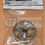 Tamiya 54823 T3-01 Front Wheel (Chrome Plated), (Dancing/Dual Rider), NIP