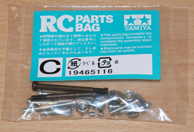 Tamiya 58045 Hornet/58336 Hornet (Re-Release), 9465116/19465116 Screw Bag C, NIP