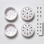 Tamiya 56542 Rear Wheels (22mm Width) White, (King/Grand Hauler/Scania/MAN), NIP