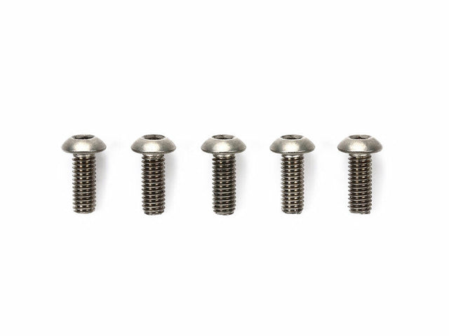 Tamiya 53529 3x8mm Titanium Round Head Socket Screw, (TRF418/TRF419/TRF420), NIP