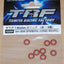 Tamiya 42259 TRF 5mm Gear Differential O-Rings (Red/8 Pcs.), (TA07/TRF420), NIP