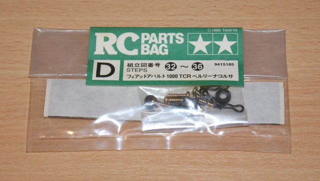 Tamiya 58158 Fiat Abarth 1000 TCR/M02, 9415185/19415185 Metal Parts Bag D, NIP