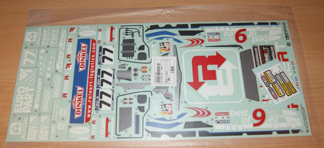 Tamiya 58642 MAN TGS Team Reinert Racing/TT-01E 9495903/19495903 Decals/Stickers