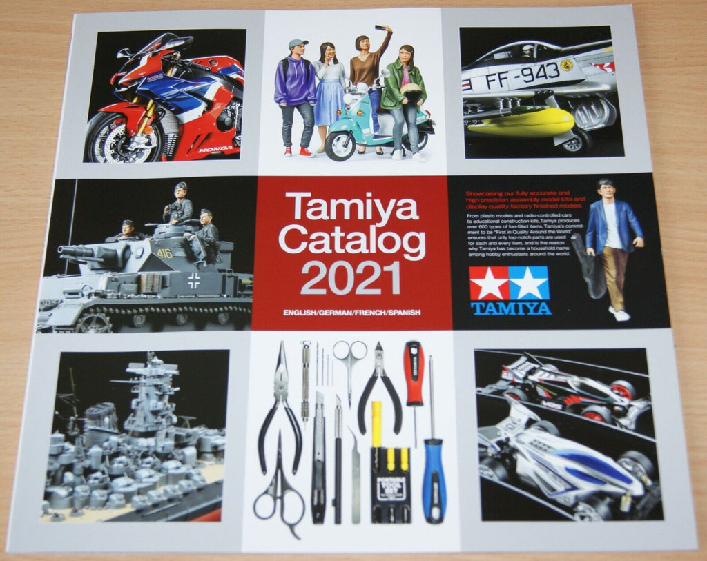 Tamiya 64431 Model Kit Catalogue/Catalog 2021, (English/German/French ...