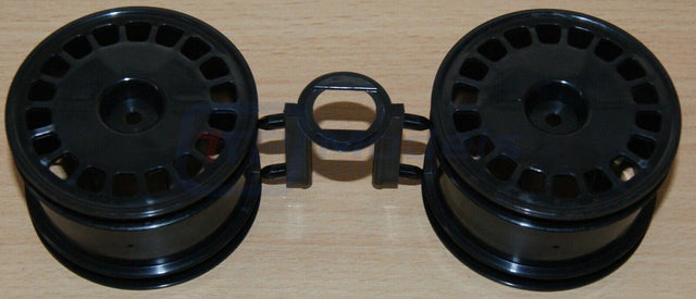 Tamiya 58370 Dark Impact/DF03/DF-03, 0440210/10440210 Rear Wheels (2 Pcs.), NEW