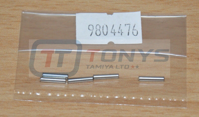 Tamiya 9804476/19804476 1.6x8mm Shaft (5 Pcs.) (TRF415/417/TA06/XV01/TB04/TB05)