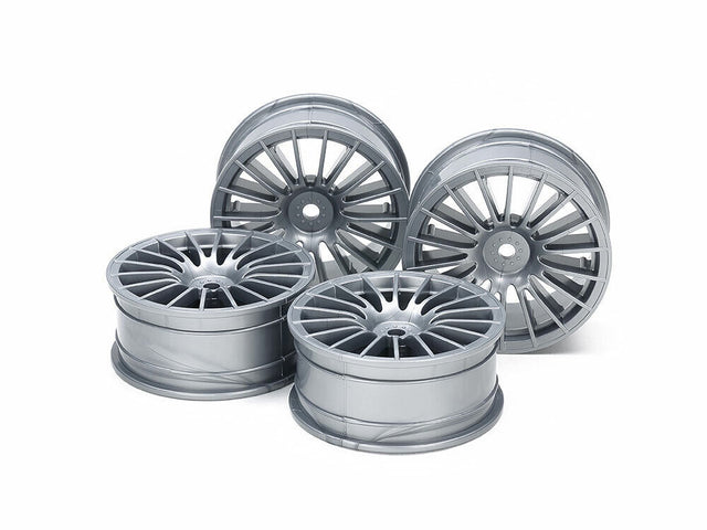 Tamiya 51046 Medium-Narrow 18-Spoke Wheels (Offset 0) (TA07/TA08/TB04/TB05/TC01)