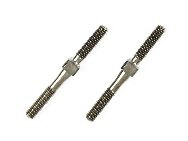 Tamiya 53527 3x32mm Titanium Turnbuckle Shaft (2 Pcs.), (TA04/M03/TL01LA), NIP