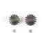 Tamiya 50354 16T, 17T AV Pinion Gear Set, (TA01/TA02/M01/M02/M03/M04/M05/TT02)