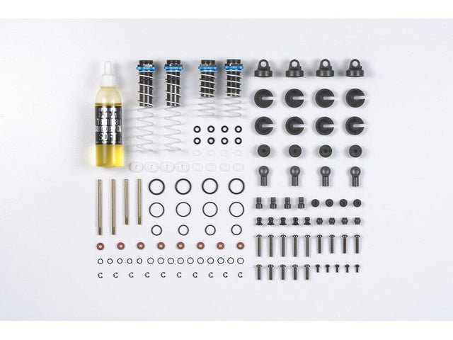 Tamiya 54028 Buggy Aeration Oil Filled Damper Set, (TRF501X/TRF201/DB01/TT02B)