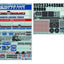 Tamiya 54844 Marking Sticker (For 1/14 Scale R/C Racing Trucks) (TT01E/MAN Hahn)