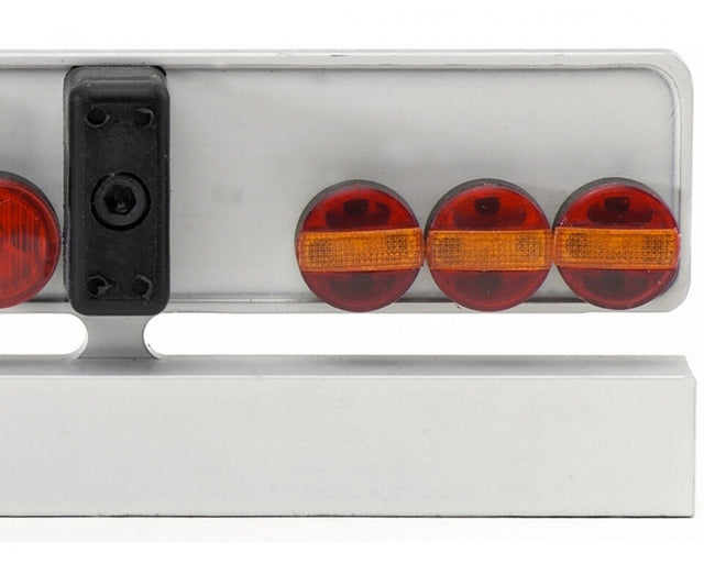 Carson 500907039/C907039 1:14 Truck/Trailer 3 Section Tail-Lights, (For Tamiya)