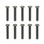 Tamiya 51632 3x16mm Steel Hex Head Screws (10 Pcs.), (TRF/TB Evo), NIP