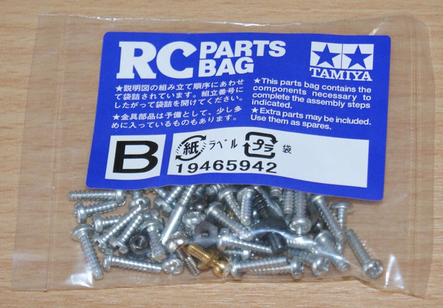 Tamiya 58557 Unimog 406 Wheelie/CW01, 9465942/19465942 Screw Bag B, NIP