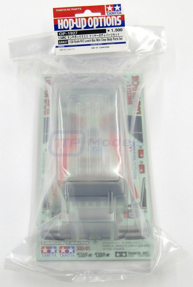 Tamiya 54927 Lunch Box Mini Clear Body Parts Set, (SW-01/SW01, 1/24th Scale) NIP