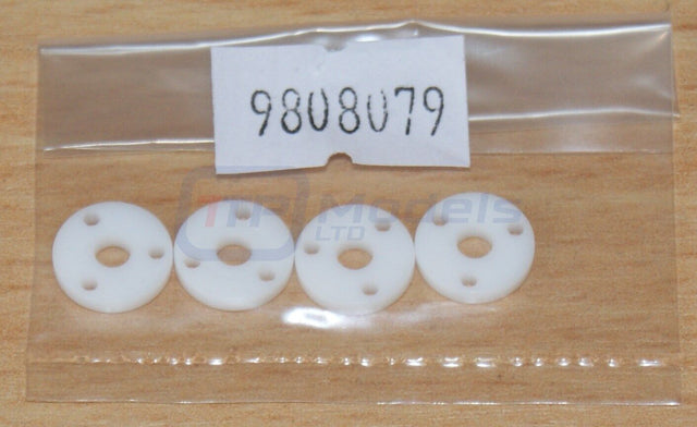 Tamiya 84389 Fighting Buggy/DT02MS/DF03MS/XV-02, 9808079 Piston (3-Hole, 4 Pcs.)