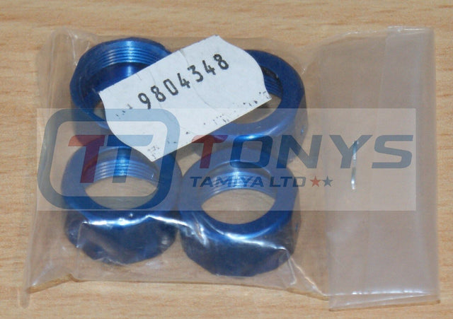 Tamiya 43532 Nitrage 5.2, 9804348/19804348 Damper Cap (4 Pcs.), NIP