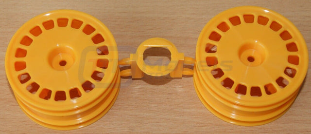 Tamiya 58387 Avante Mk.II/DF03, 0440290/10440290 Front Wheels (2 Pcs.), NEW