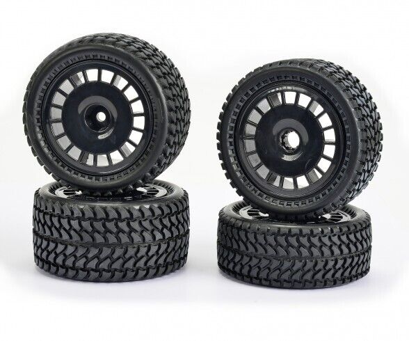 Carson 500900134 2WD All Terrain Wheels & Tyres (For Tamiya DT01/DT02/DT03)