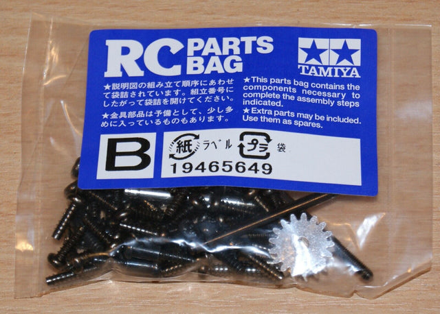 Tamiya 58344 Desert Gator/Sand Viper/Neo/DT02, 9465649/19465649 Screw Bag B, NIP