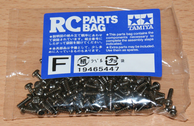 Tamiya 56301 King Hauler/Metallic/Black, 9465447/19465447 Screw Bag F, NIP