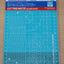 Tamiya 74142 Craft Tools Cutting Mat α (A5 Size/Blue) for RC & Plastic Kits, NIP