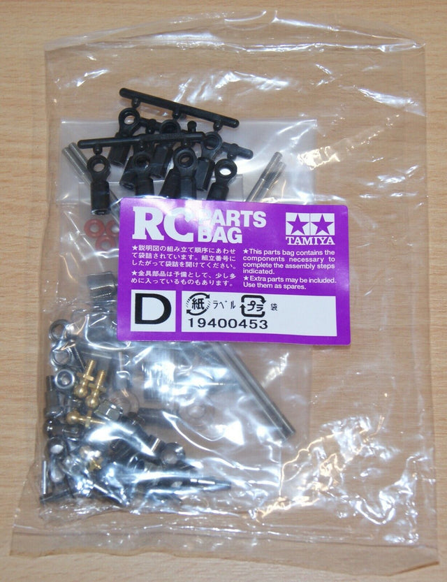 Tamiya 58372 Ford F350/Hilux High-Lift, 9400453/19400453 Metal Parts Bag D, NIP