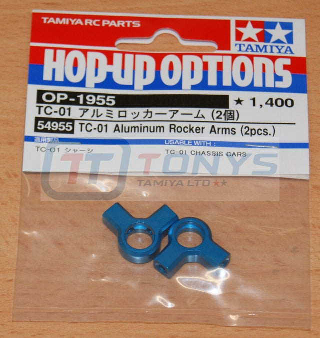 Tamiya 54955 TC-01 Aluminum Rocker Arms ( 2 Pcs.), (TC01 Formula-E), NIP