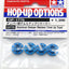 Tamiya 54776 Aluminum Damper Retainer (1mm Up Type), (TRF417/TRF418/TRF419), NIP